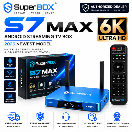Superbox max authorized - max,
